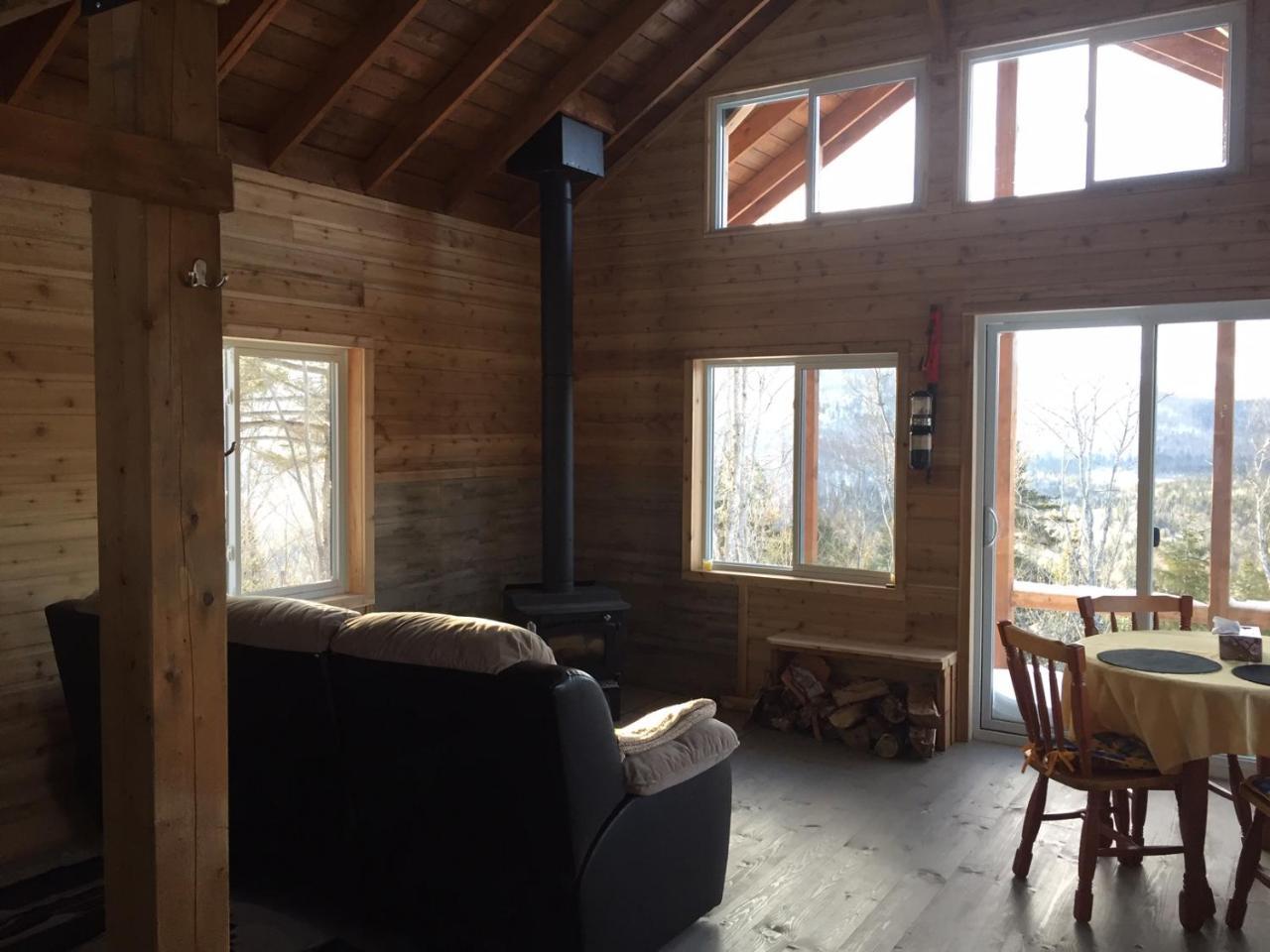 Chalet Nature Laurentides Val-des-Lacs Екстериор снимка