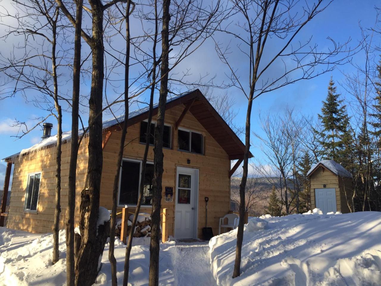 Chalet Nature Laurentides Val-des-Lacs Екстериор снимка